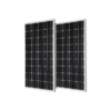 Renogy 2 Piece 100W Monocrystalline Photovoltaic PV Solar Panel Module 12V Battery Charging 1 copy